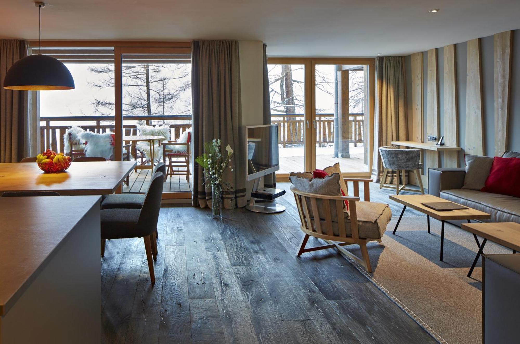 La Vue Luxury Living Apartments Zermatt Pokoj fotografie