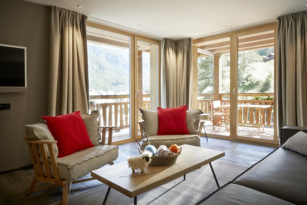 La Vue Luxury Living Apartments Zermatt Pokoj fotografie